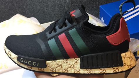 pink and green gucci adidas sneakers|adidas nmd gucci online.